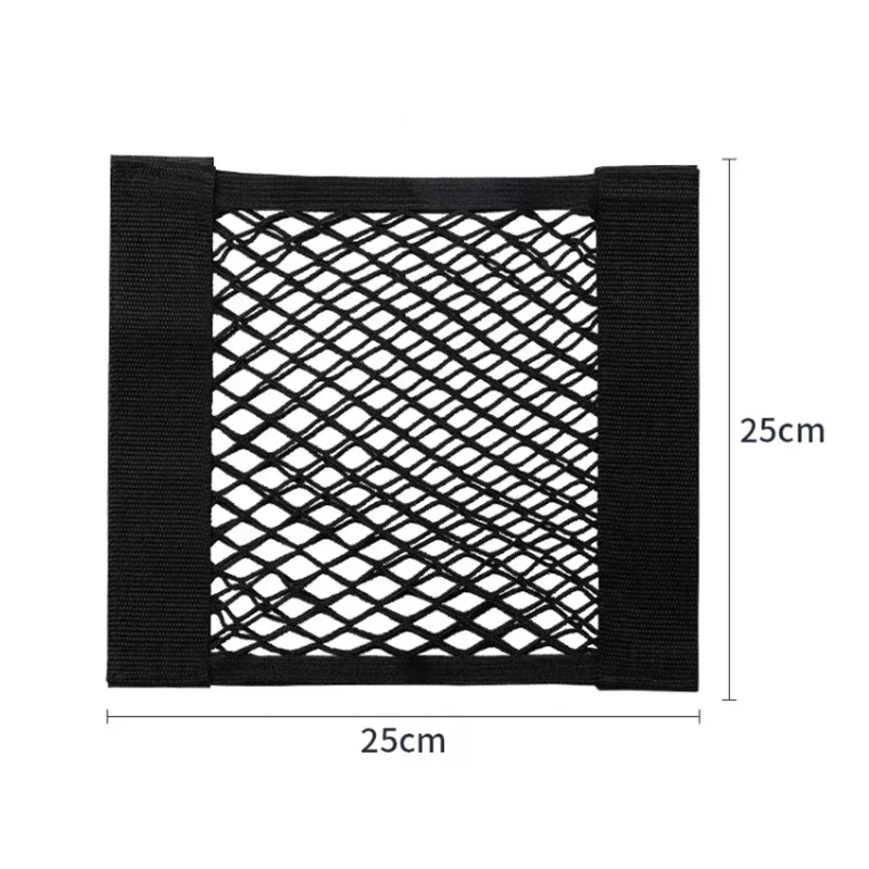 Filet de Rangement Extensible pour Voiture, Autocollant artificiel astique Magique, Universel, Sac d