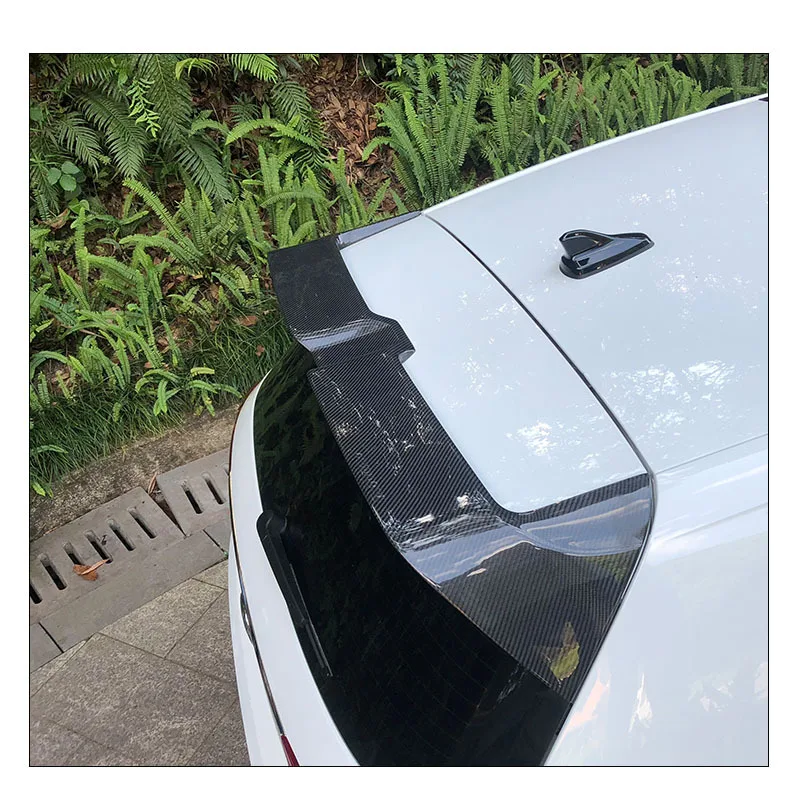 

Suitable For Golf 8th Generation Modified Carbon Fiber HT Rear Spoiler Golf8 Non-destructive Installation Paste Type