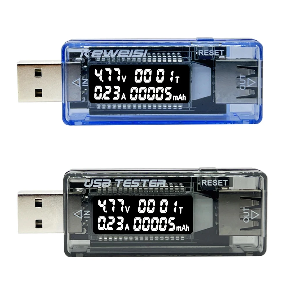 4-30V DC Voltmeter Digital USB Tester Voltage Current Meter Amperimetro Ammeter Detector Power Bank Charger Indicator