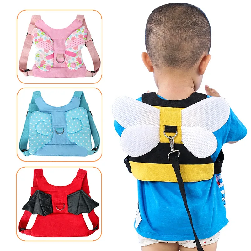 2023New Toddler Harness Leashes Walking Wristband Safety Backpack for Toddlers Child Baby Cute Assistant Strap Belt for Kids