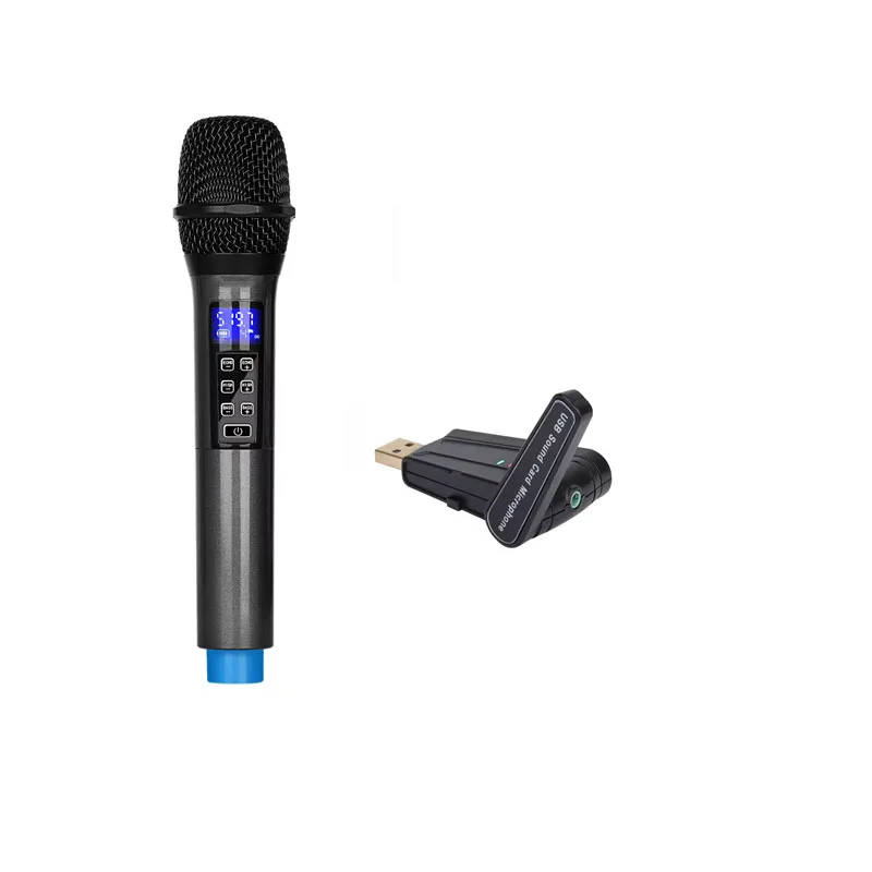 Biner W4 Usb Professional Uhf Wireless Microphone Portable Wireless Handheld Conference Microphone For Stage Performance