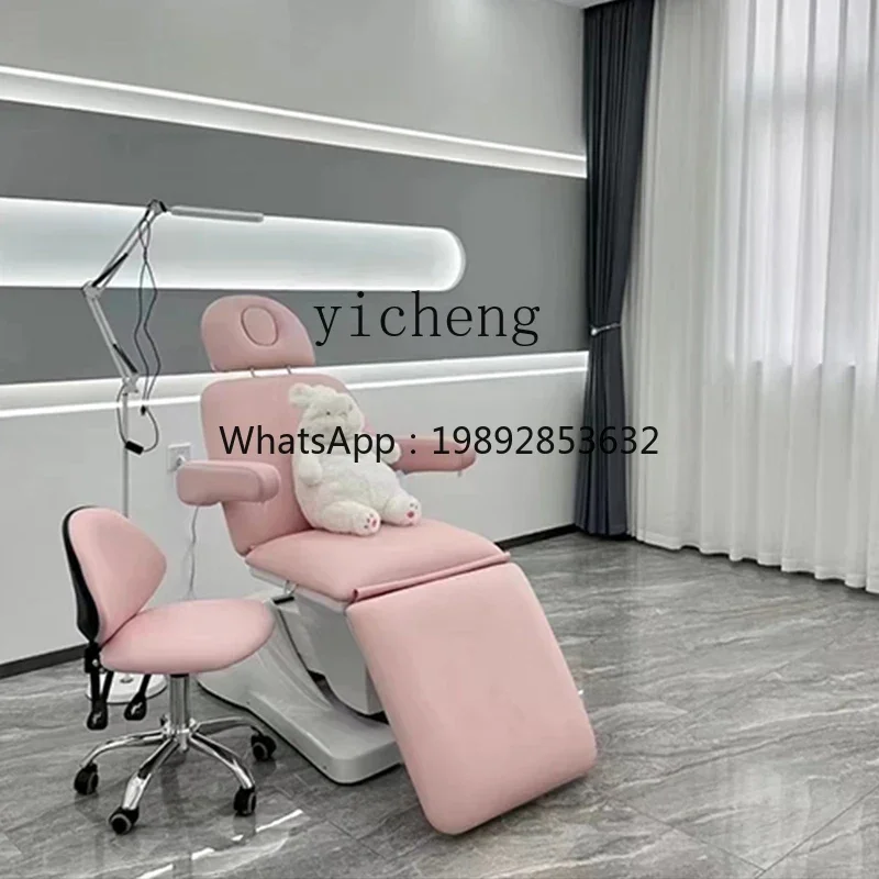 XTC8Electric Beauty Bed Lifting Tattoo  Eyelash Micro Plastic Bed Injection Minimally Invasive Medical Surgery Bed