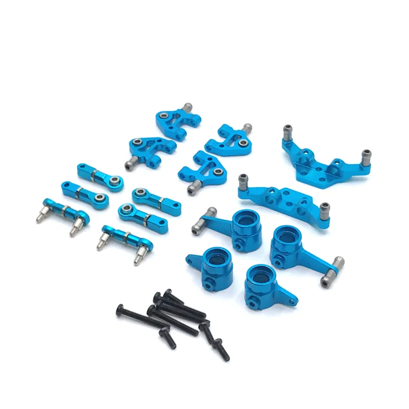 Metal Upgrade Swing Arm Steering Cup Steering Link Shock Mount For WLtoys 1/28 284131 K969 K979 K989 K999 P929 P939 RC Car Parts
