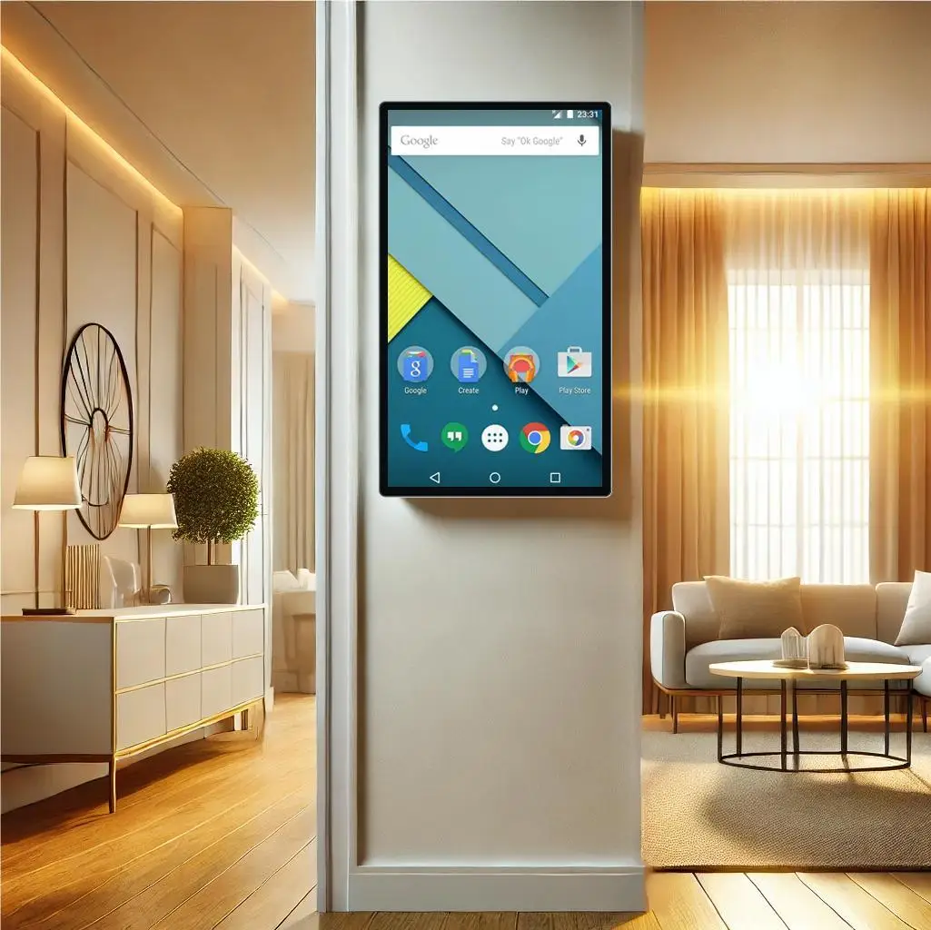 TLF 18.5 21.5 23.8 27 pollici Smart Home Control Montaggio a parete Calendario digitale PACP Touch Screen Android All-in-one Pc