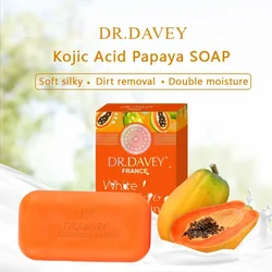 Soap Papaya Whitening Soap Moisturizing Acne Cleanser for Clear Skin Care Handmade Soap Kojic Acid Body Skin Deep Cleaning мыло