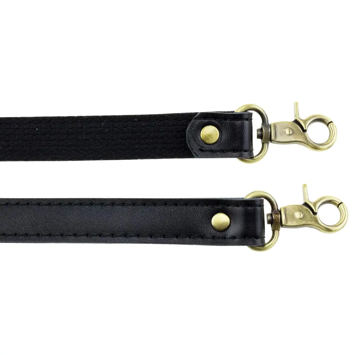 2Pcs Leather Purse Strap Sewing Canvas Replacement Handbag Shoulder Bag Accessories