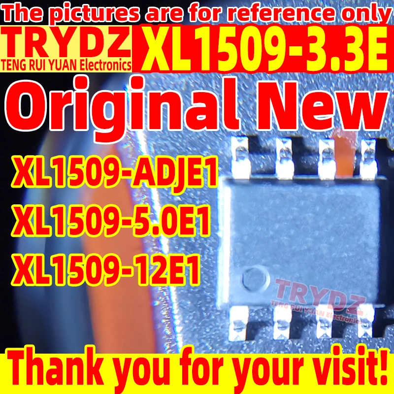 100-10pcs Original New XL1509-3.3E XL1509-ADJE1 XL1509-5.0E1 XL1509-12E1 SOP8
