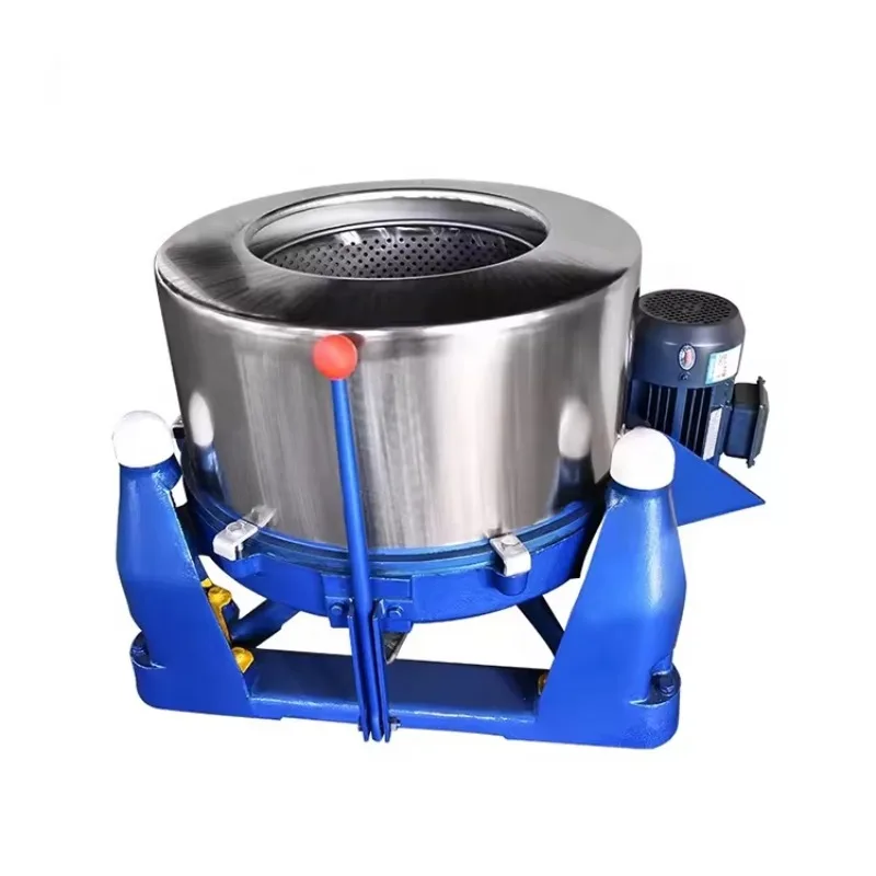 Cassava Potato Chips Dewatering Machine Fruit Vegetable Industrial Centrifugal Dehydrator Deoiler Spin-Drier Machine