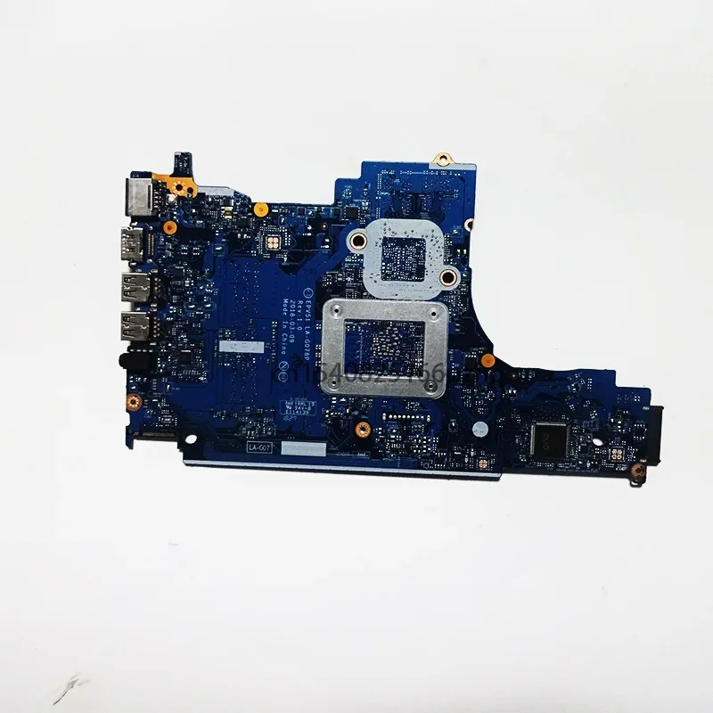 Used L20479-001 L20479-501 L20479-601 For HP 15-DB Series Laptop Motherboard EPV51 LA-G078P With E2-9000E CPU DDR4