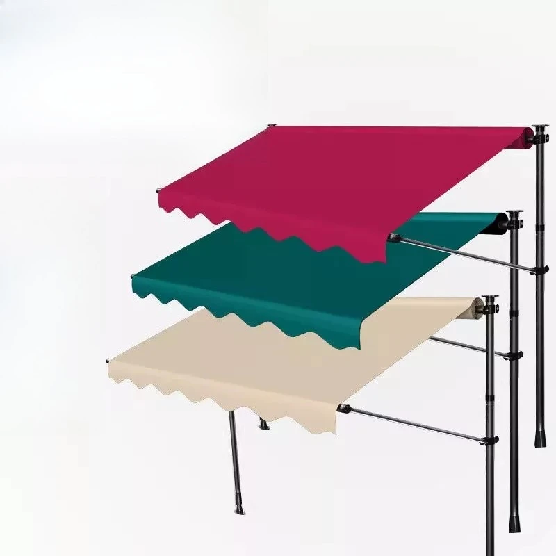 Factory Direct Compatible with Outdoor No Punch Awning Roller Shutter Upright Leisure Garden Garden Folding Awning