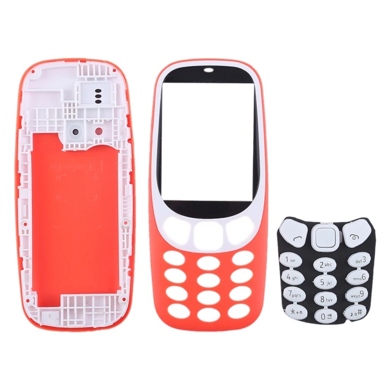 Full Assembly Housing Cover with Keyboard for Nokia 3310