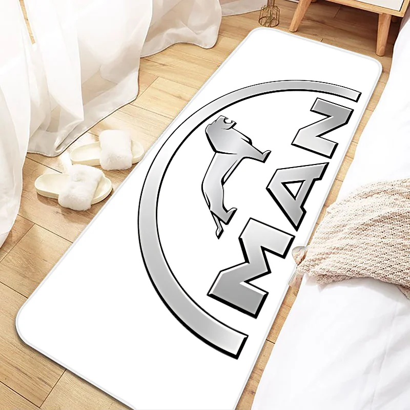 Man T-Truck car Logo Door Mat Entrance Non-slip Doormat Washable Kitchen Carpet Living Room Hallway Rugs Bathroom Bath Door Mats