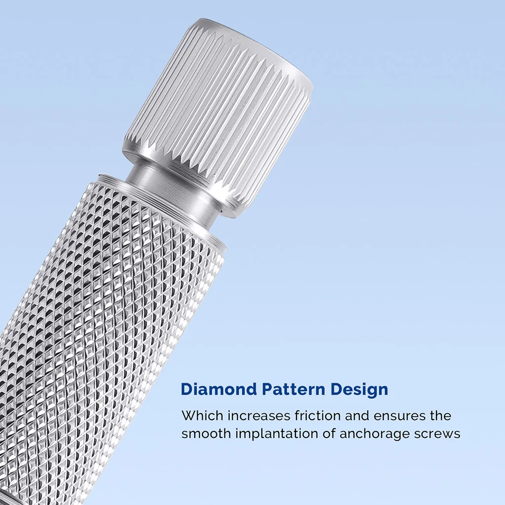 AZDENT Dentaler Kieferorthopädischer Implantat-Mikroschraubendreher, selbstbohrendes Werkzeug, universelle Schraubendreher mit Sechskantkopf für das Labor – Detail 3