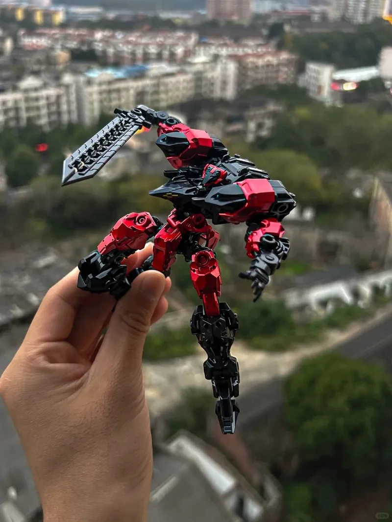 Night Works BIGFIREBIRD Anonymous Bird Action Figure 1/60 Scale Assembly Model Kit Transformation Mecha Toys Gift view 6