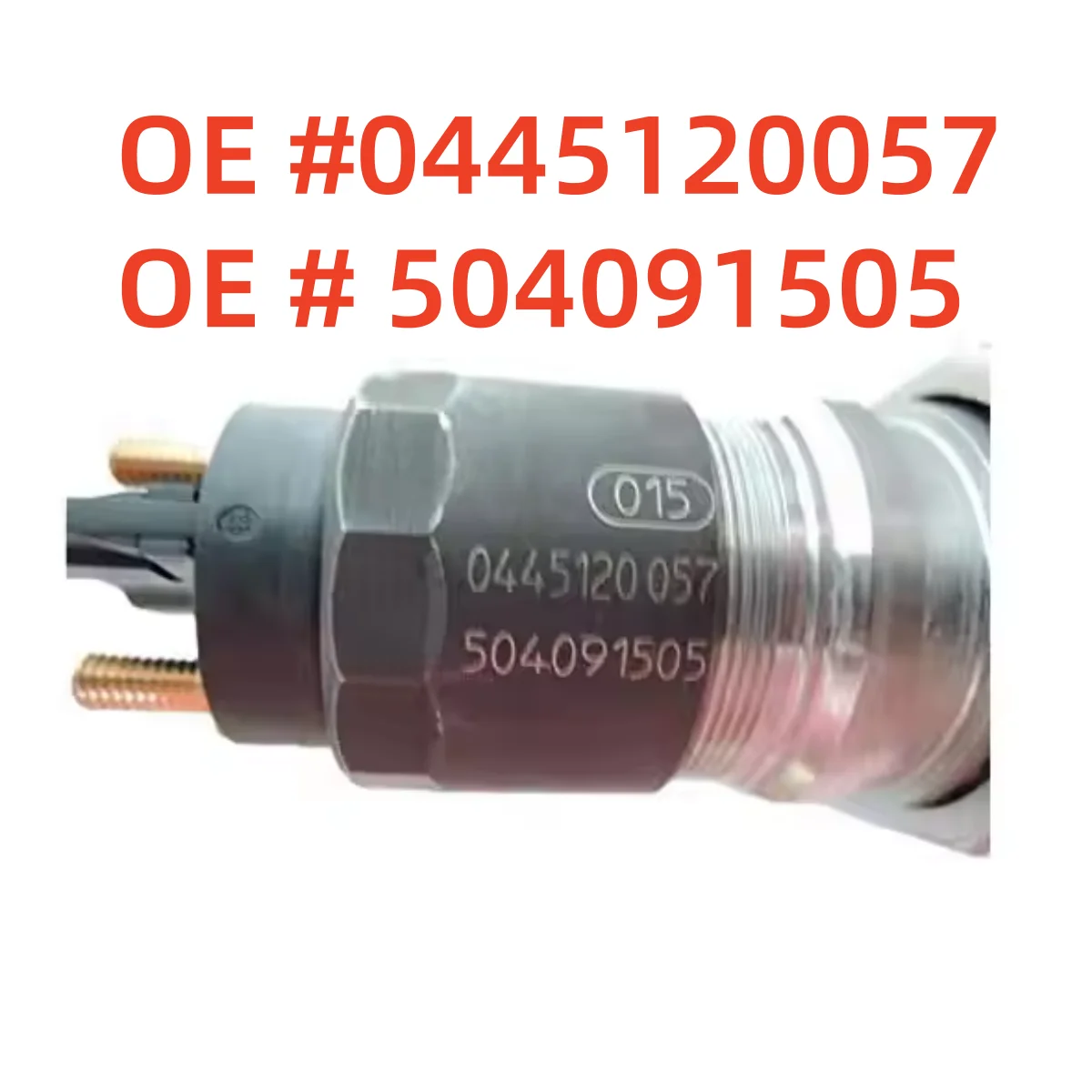 

High quality 0445120057 0 445 120 057 504091505 accessories Diesel fuel injector for Holland loaders