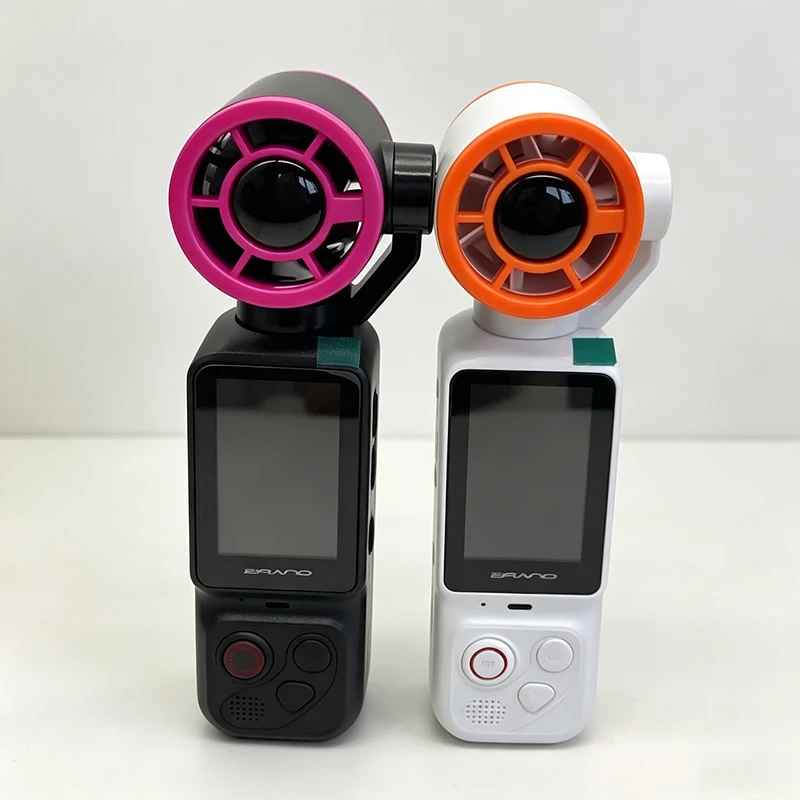 Fan Camera 1080P Digital Camera with Mini Turbo Fan Portable Handheld Vlogging Camcorder Gift for Women Kids Summer Outdoor