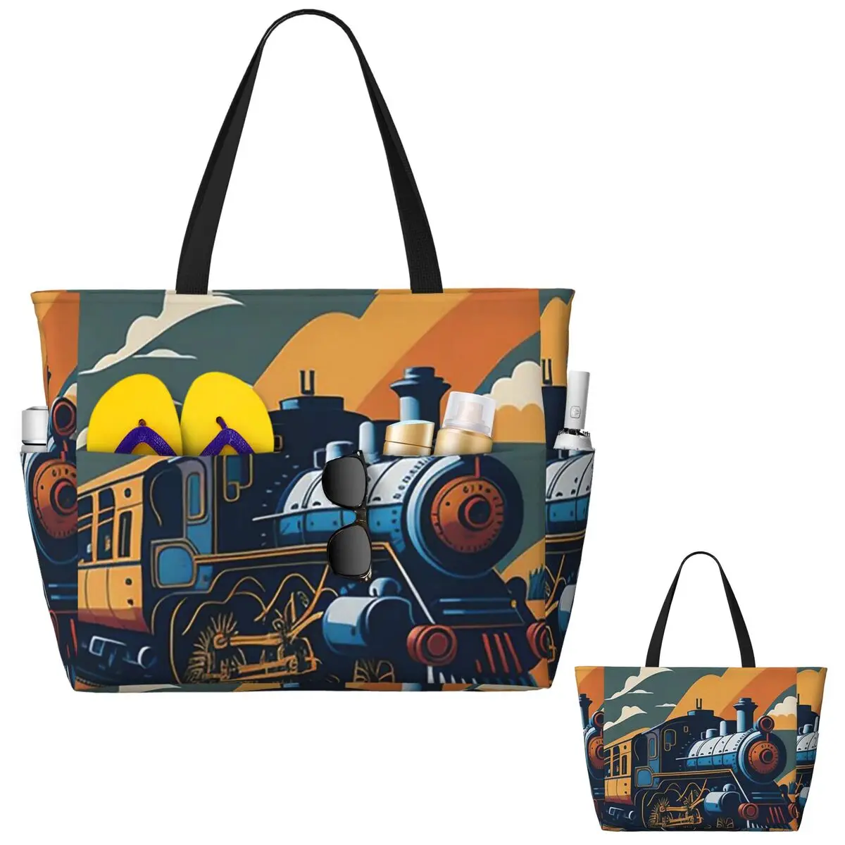 Bolso de mano clásico para playa y tren, bolso de mano grande para deporte, gimnasio, Yoga, bolso de viaje para mujer, bolso de Fitness