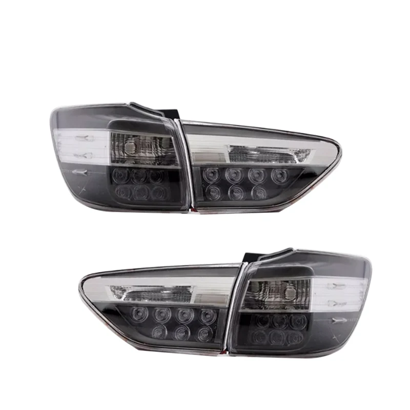 LEDTail Lights Assembly for Toyota Wish Taillight 2009-2015 Tail Lamp with Turn Signal Reverse Lights LED DRL Light