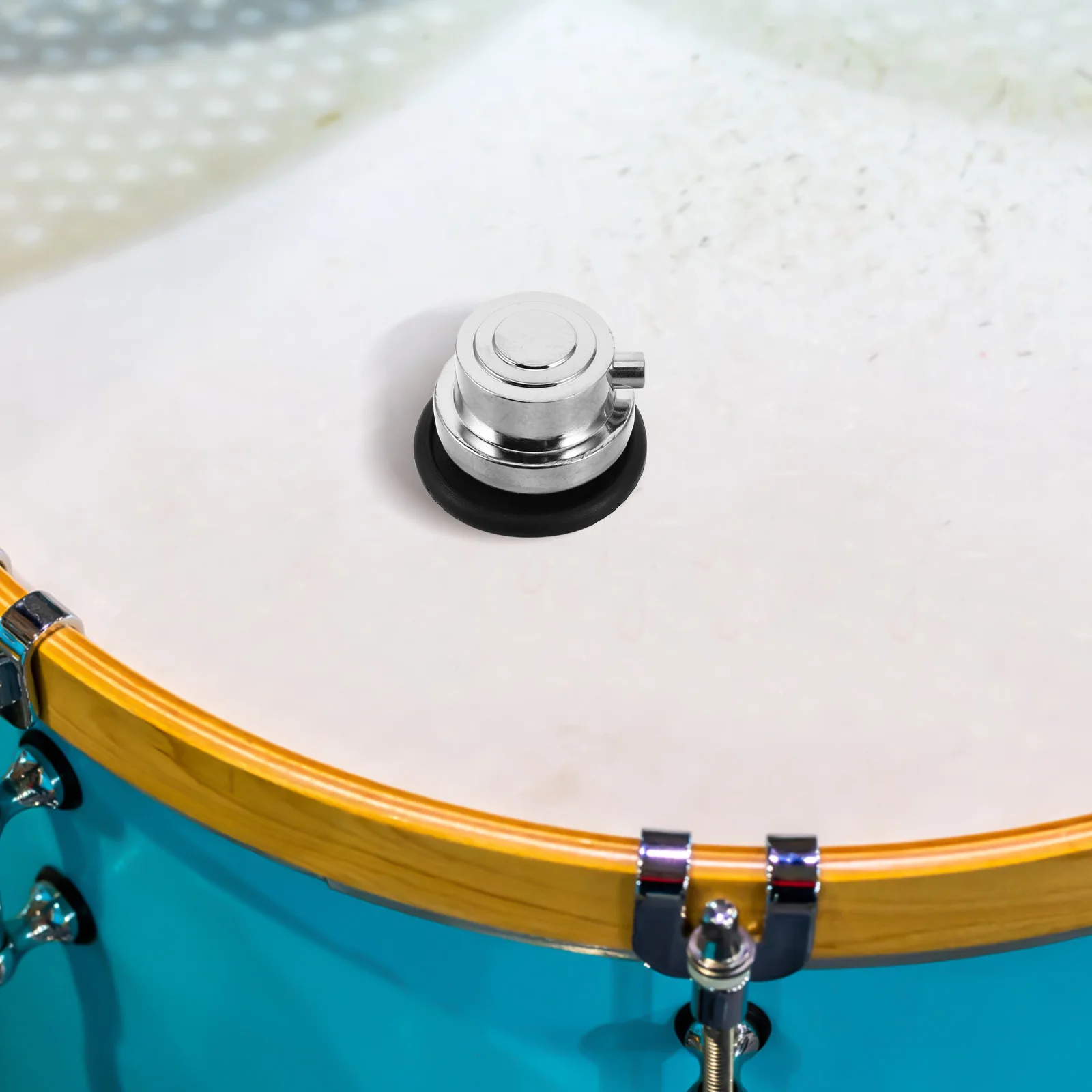 

Drum Lug Set For Bass Snare Drum Accessories Replacement Parts Durable Silver Aluminum Alloy Easy Installation Round Design