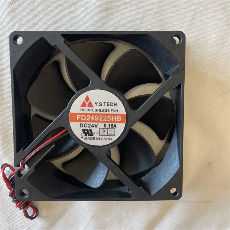 Plotter fan FD249225HB 92*92*25mm 2pin DC 24V 0.16A 9225 inverter cooling fan