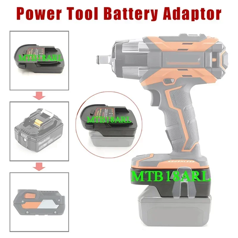 Adapter Converter BSB18ARL DWB18ARL GW18ARL MTB18ARL For Makita For DeWalt For Bosch For Milwaukee for Worx Battery For AEG Tool