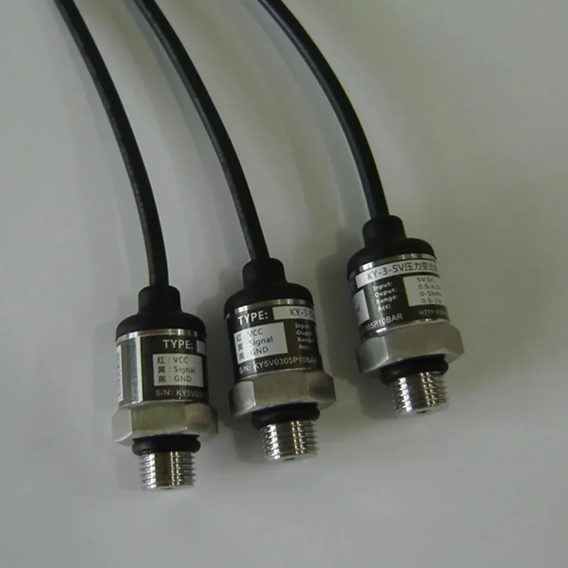 1PCS Stainless Steel Lead Type 4-20mA Pressure Sensor 0-1.6MPa Pressure Transmitter Range 16Bar