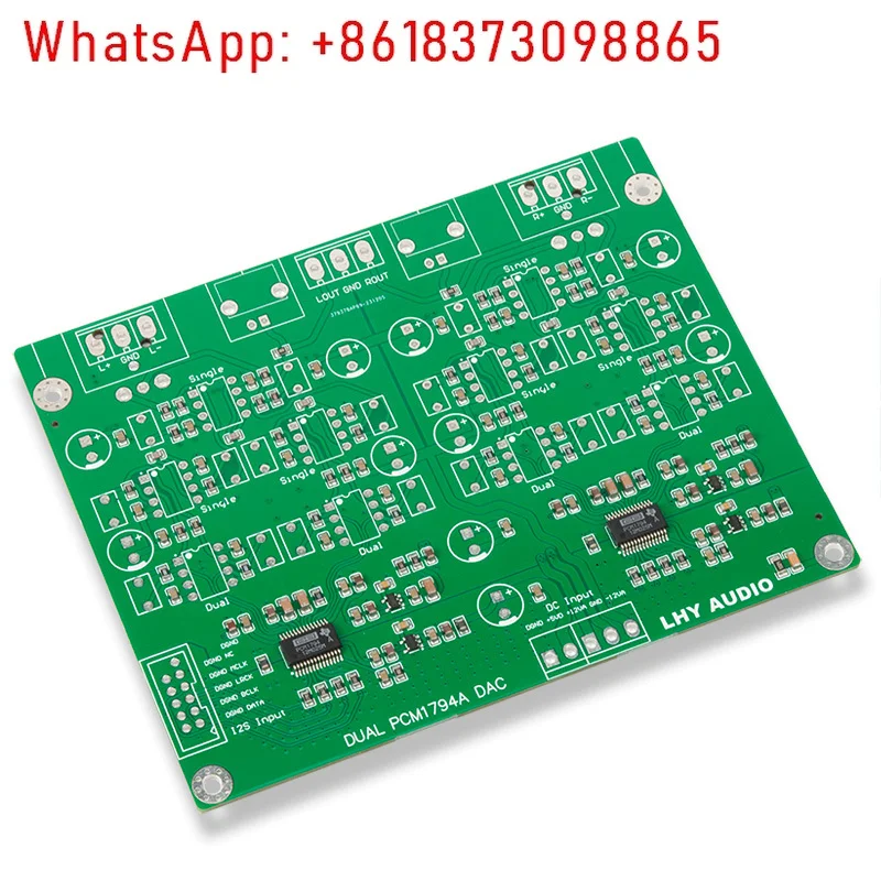 Dual PCM1794A x2 DAC Balanced Decoder Board USB Coaxial Fever Decoder Kit 24Bit 192K