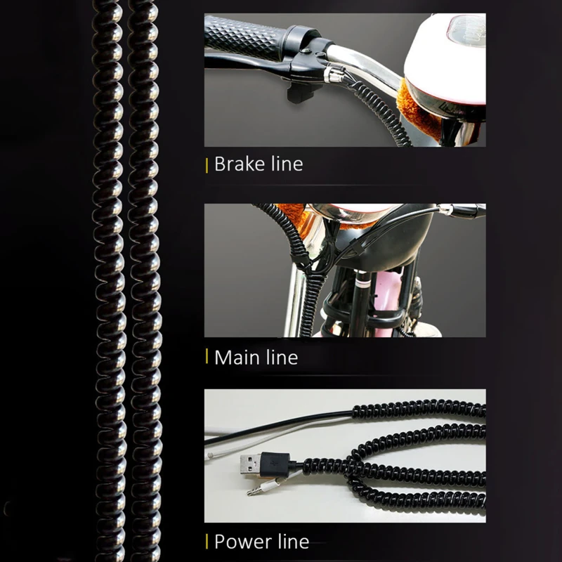 1/2Pcs Winding Protection Line Cable Winder Organizer For Dualtron Dt3 DT Thunder Kaboo Kugoo Zero 8 10 10X Electronic Scootor - view 5
