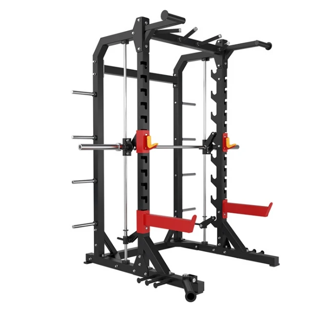 

Multi-functional smith machine free squat rack fitness equipment commercial gym equipment pull-up bench press weight rack