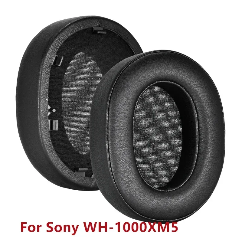 Амбушюры для Sony WH-1000XM5, рукава для наушников, наушники, легко заменяемые амбушюры, рукава для наушников, подушечки с пряжкой