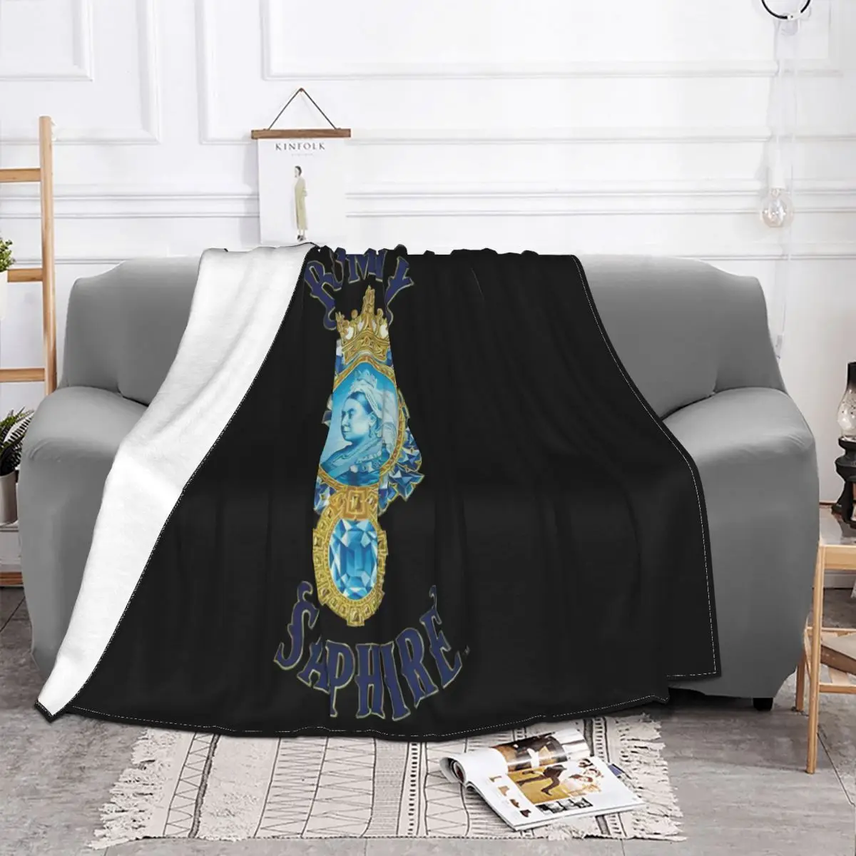 Bombay Sapphire Gin White Vacation Top Quality 3D Stylish New Brand Unique Gift Homme Rock Gift Hipster Throw Blanket