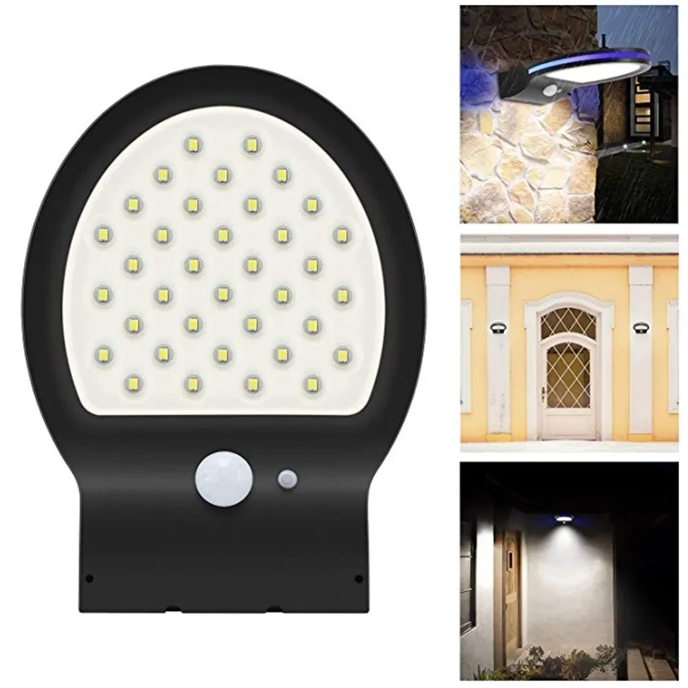 

DC3.7V 1.6W 38 LED Solar Power Energy PIR Motion Sensor Human Infrared Sensor Detector Technology Sensitive Light Control