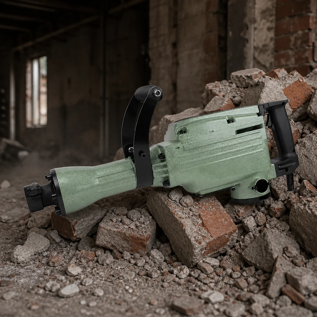 High-power Heavy-duty Electric Demolition Hammer for Breaking Concrete 220V Industrial Impact Hammer
