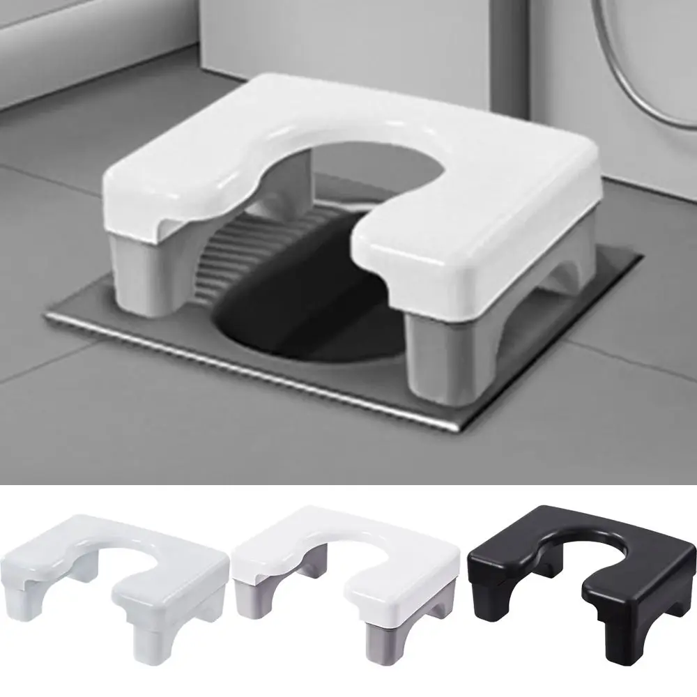 

Comfortable Non Slip Toilet Seat Thick Widen Panel Toilet Stool Chair Sturdy Strong Bearing Capacity Potty Chairs Children/Elder