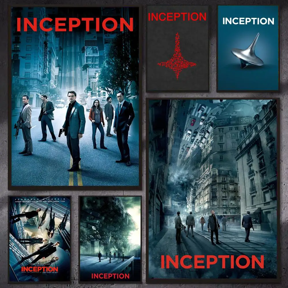 Classic Movie I-Inception Poster PP Wall Decor Posters Celebrity Art Prints Aesthetic Wall Art Bedroom Office Home Gift