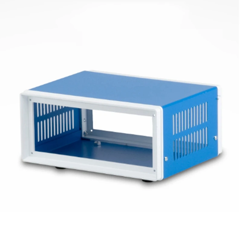 

Junction Box Metal Rectangle Electronic Project Case Power Enclosure Corrosion Resistant Durable Blue