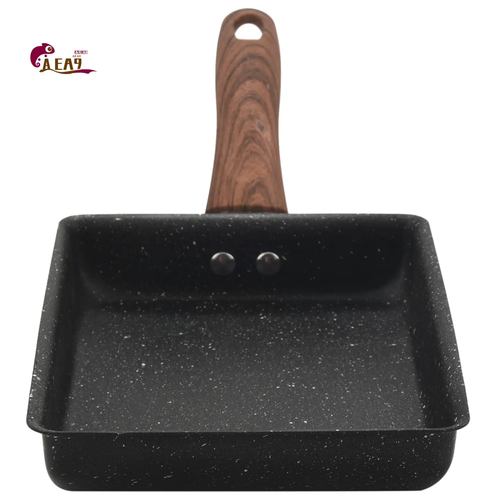 AEA9-Tamagoyaki Pan Japanese Omelette Pan, Non-Stick Pan Coating Square Egg Pan Frying Pan To Make Omelets Or Crepes