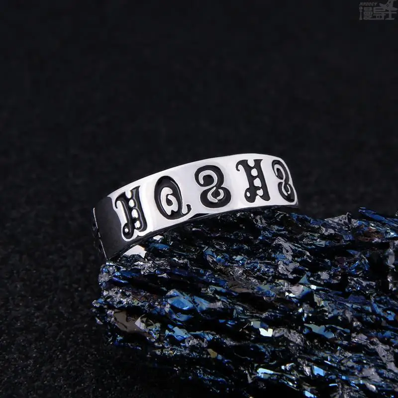 AnimePuella Magi Madoka Magica Akemi Homura Cosplay Sterling Silver Finger Ring Men Women\'s Jewelry Gift Drop Shipping Wholesale