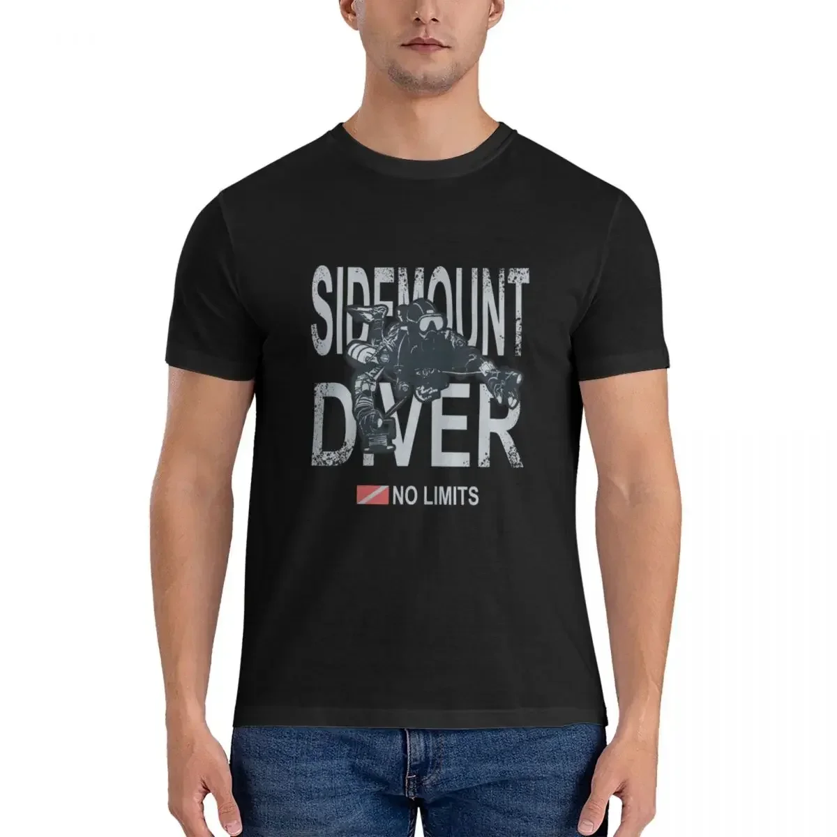 

Sidemount Diver Diving Gift Tec Diving Classic T-Shirt funny t shirts for men Tee shirt Short sleeve slim fit t shirts for men