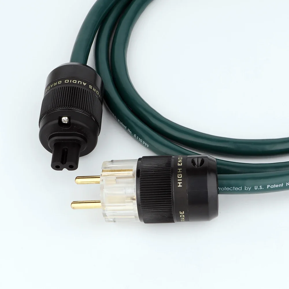 XLO PRO PL-1500 US AC Power Cable with firgure 8 C7 IEC Power cord hifi AMP/CD Mains Power Cable