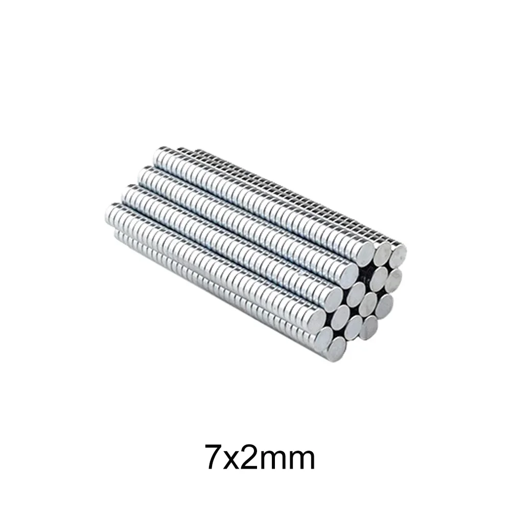 

7*2 круглые дисковые магниты 7х2мм для домашних холодильников, офисов своими руками 7 мм х 2 мм 7х2