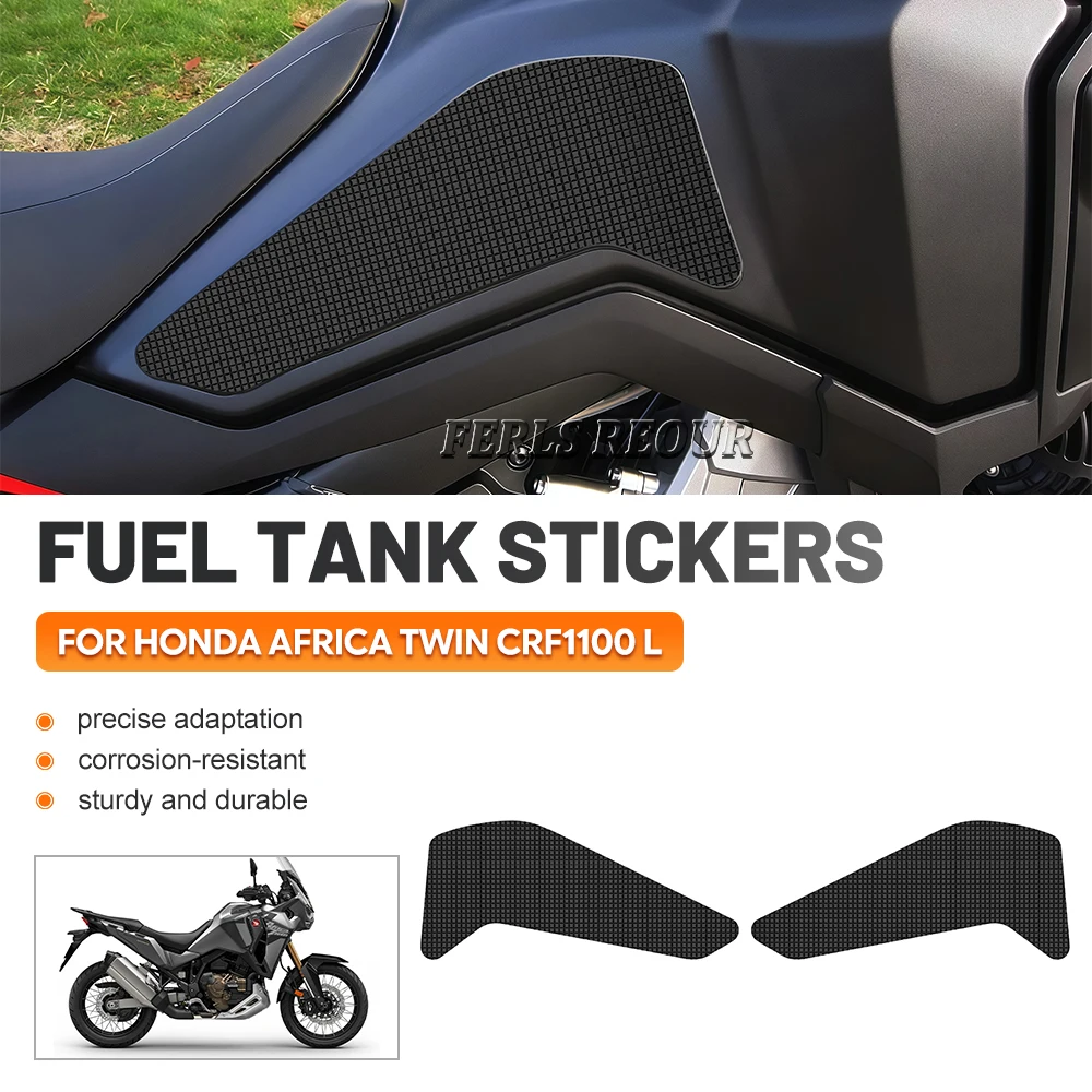 Motorcycle sticker For HONDA AFRICA TWIN CRF1100 L 2020-2025 Fuel Tank Guard Rubber Anti Slip Anti Scratch Motorcycle Protector