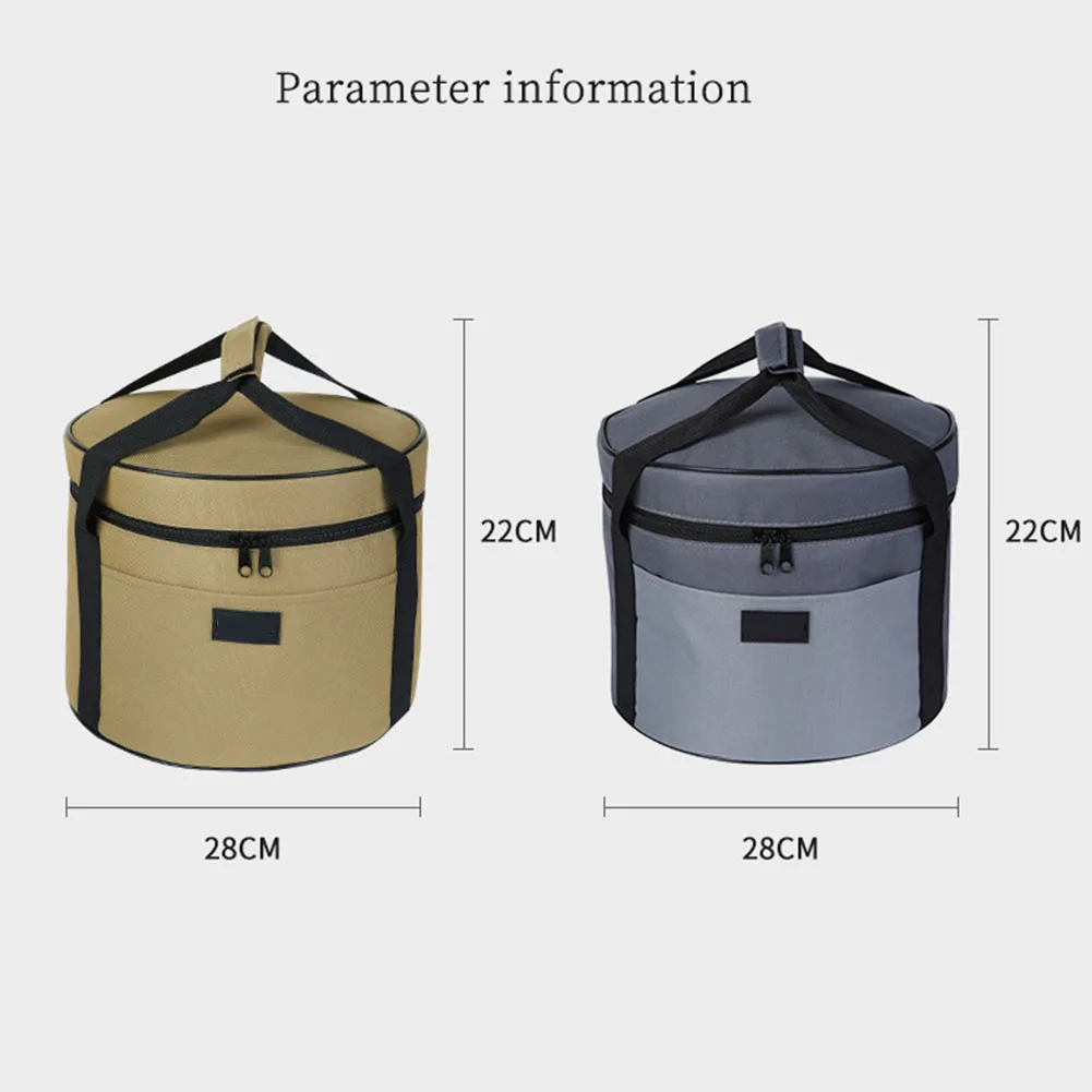 

Outdoor Events Waterproof Bag Ergonomic Handle Bag Ergonomic Picnic Carrying Bag Picnic Bag Multifunctional Storage Solution