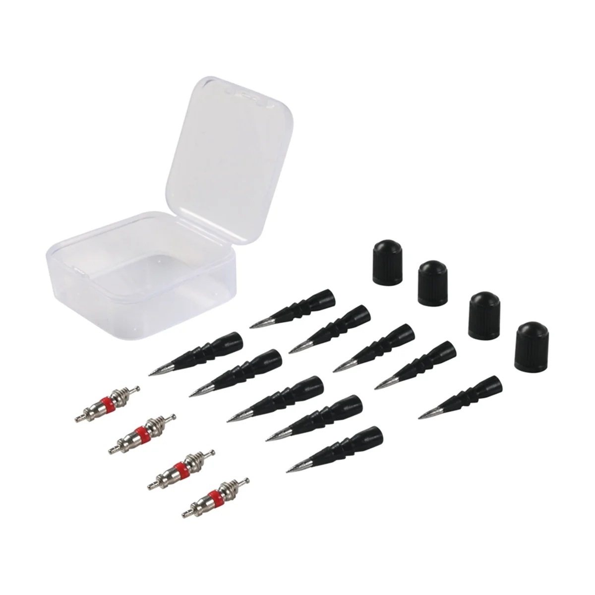 70PCS Tire Repair Kit, Heavy Duty Tire Plug Kit, Tire Patch Kit for Fix A Flat, Tubeless Tire Puncture Change Tool