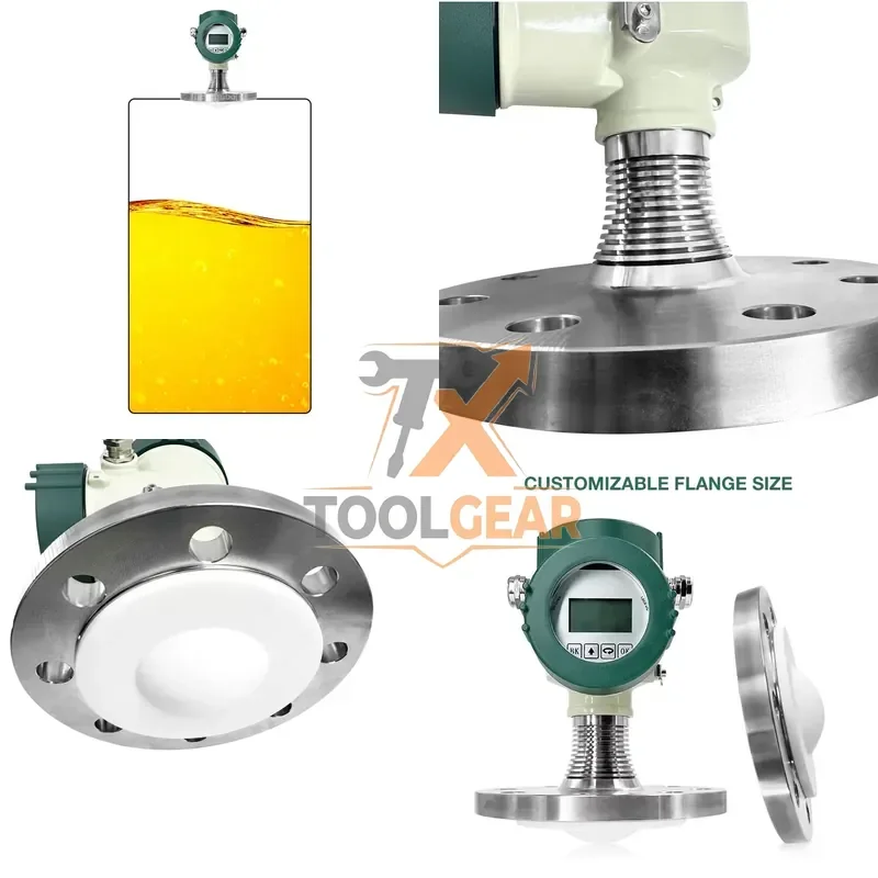 2026hotsale* Industrial-grade Low-cost Aluminum Alloy Level Sensor & Transmitter 0-120m Range for Mud and Sludge