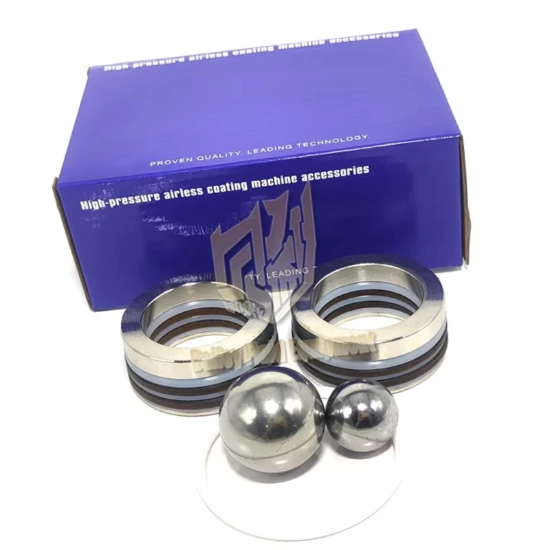 Tpaitlss Produto de venda quente Kit de reparo inferior da bomba de ar do pulverizador pneumático, adequado para 45:1 R45200.