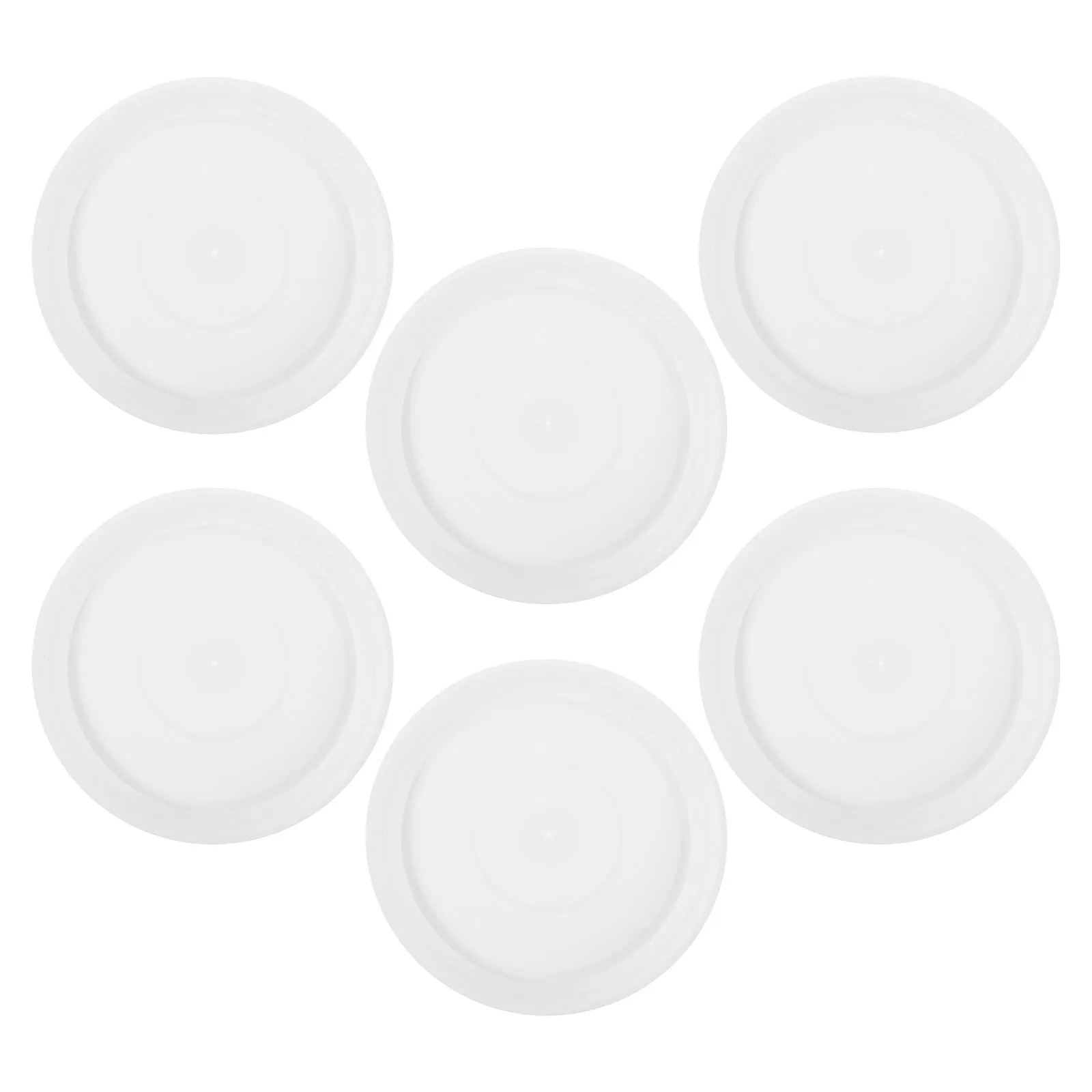 

6Pcs Flower Pot Base Tray Round Plastic Plant Saucers 10.61 Inch Water Catchers Stable Drip Tray Indoor Outdoor