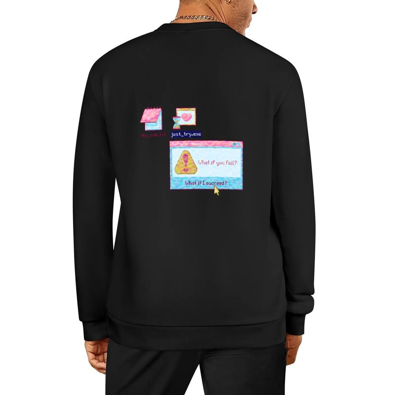 

Just Try Pullover tracksuit men graphic t shirts men japanese style mens designer clothes graphic sweatshirts