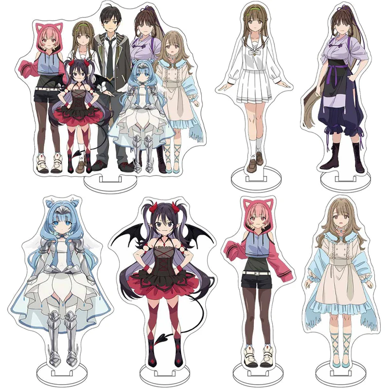 Figura de Anime de 16 cm: El Camino de un Hombre sin Nombre Hasta Ser un Héroe Explorador ‌ Figura de acrílico de Silphy Lucheria Moruyama Miku, adornos de cosplay, regalos