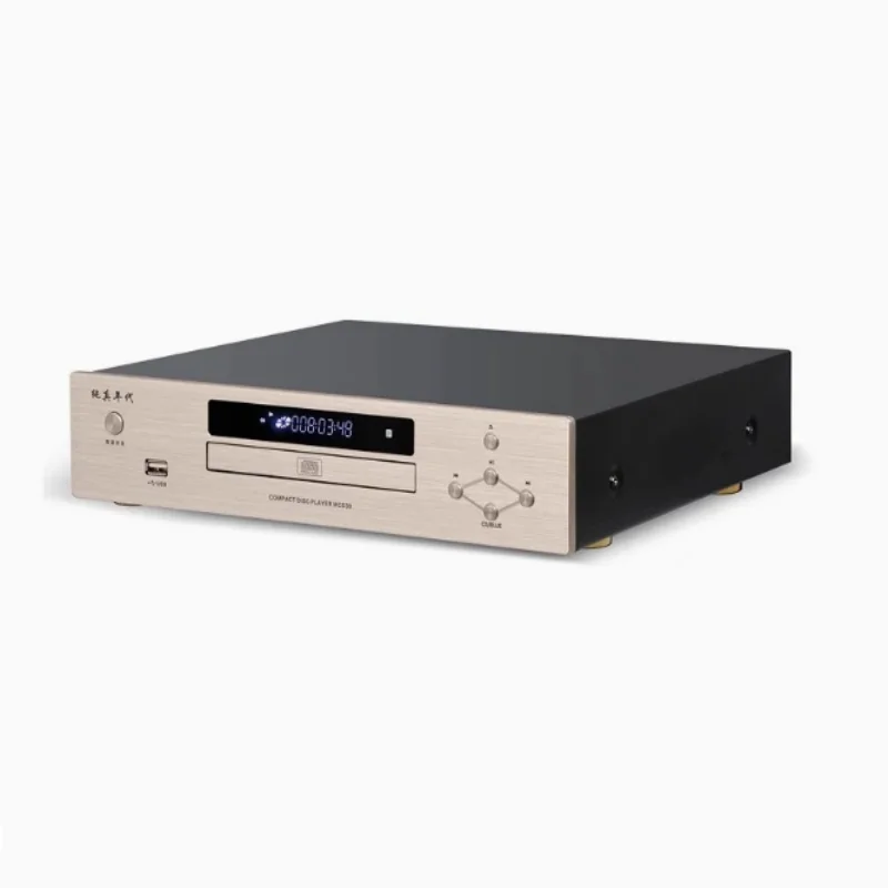 Professional HIFI CD Player Bluetooth 5.0 USB Read Play Coaxial Optical Balanced Out Audiophile Music Player DTS5.1 Decoding